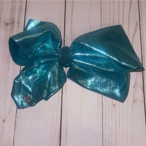 Jojo metallic hair bow